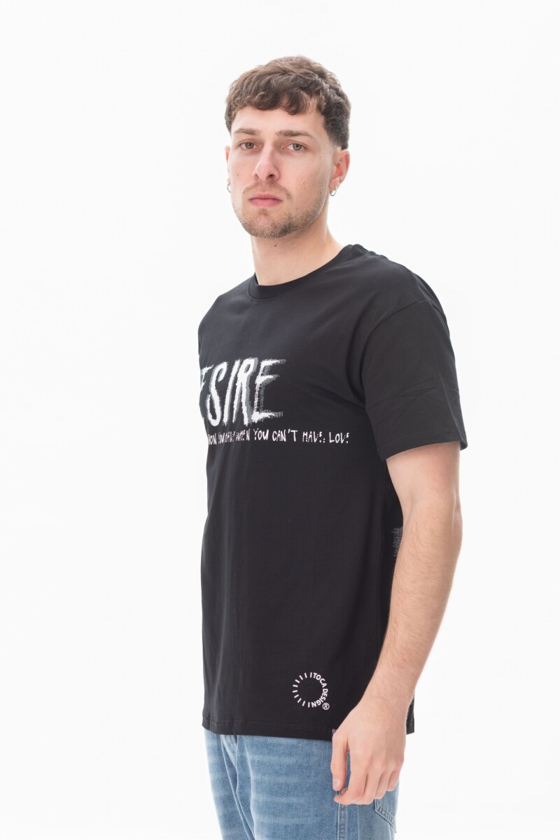 Remera Desire Negro