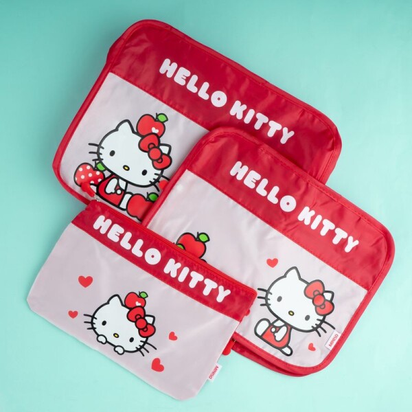 Organizador Hello Kitty 3 pcs Organizador Hello Kitty 3 pcs