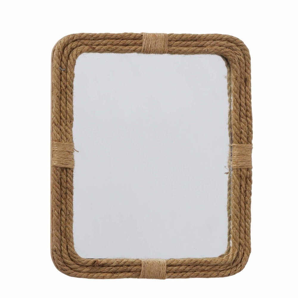 ESPEJO DE PARED NODO MATERIALES-MIXTOS NATURAL-BEIGE 2054215