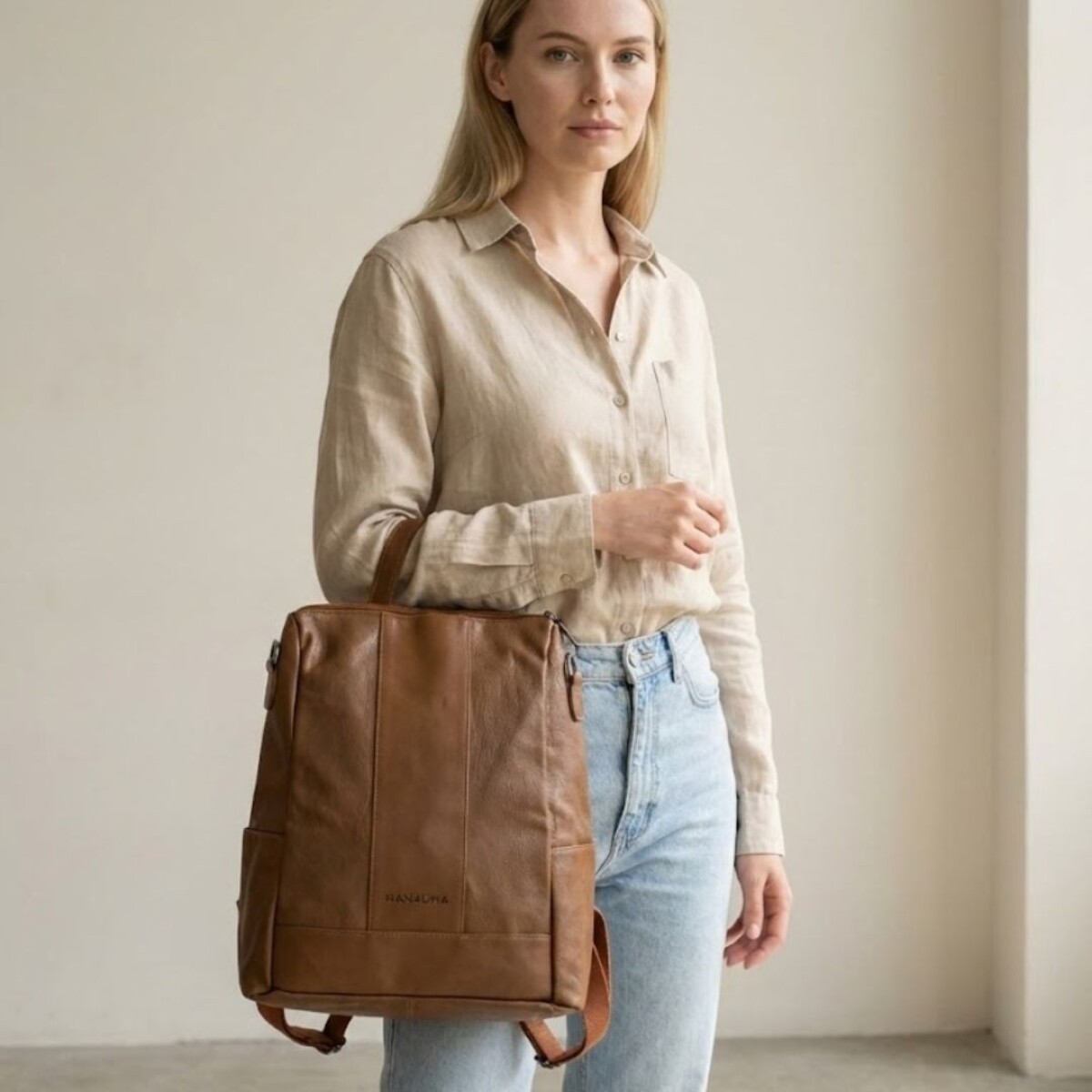 Mochila Mónaco - Marrón 