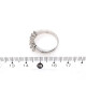 Anillo En Oro 18 K Blanco Con Brillantes Navettes Anillo En Oro 18 K Blanco Con Brillantes Navettes