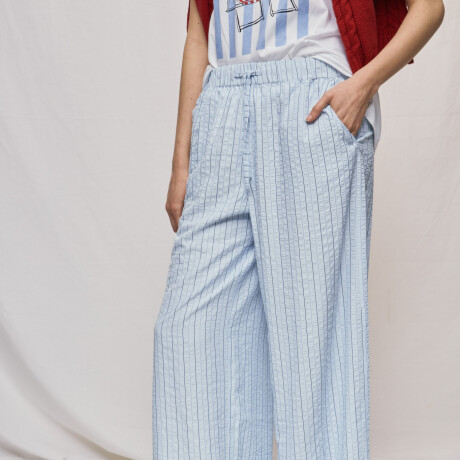 PANTALÓN ROMA Celeste