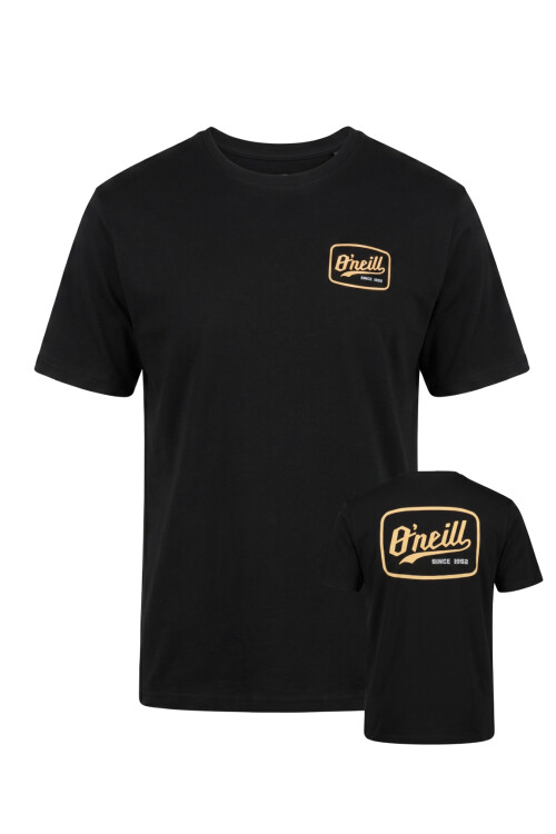 Remera O'Neill 1952 Back Print Negro