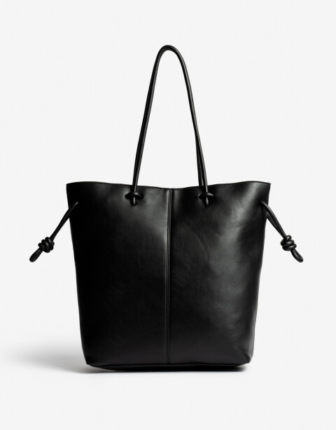 Shopper Shopper Minimalista Negro - Negro