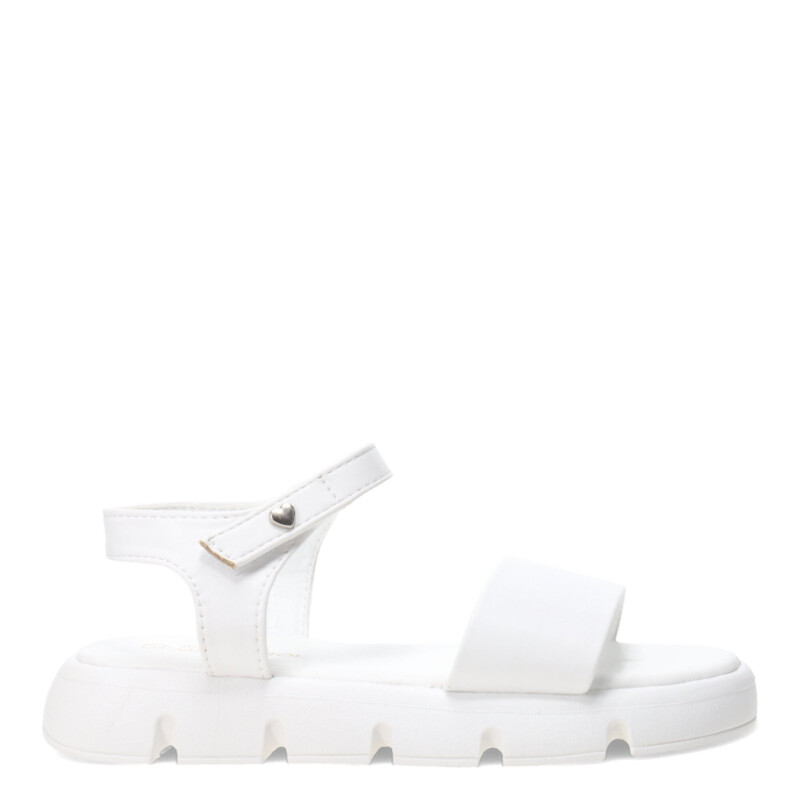 Sandalias de Niña MINI Miss Carol FROSI con banda Blanco
