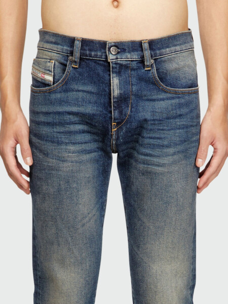 DIESEL - Slim Jeans 2019 D-Strukt 09M16 Blanco