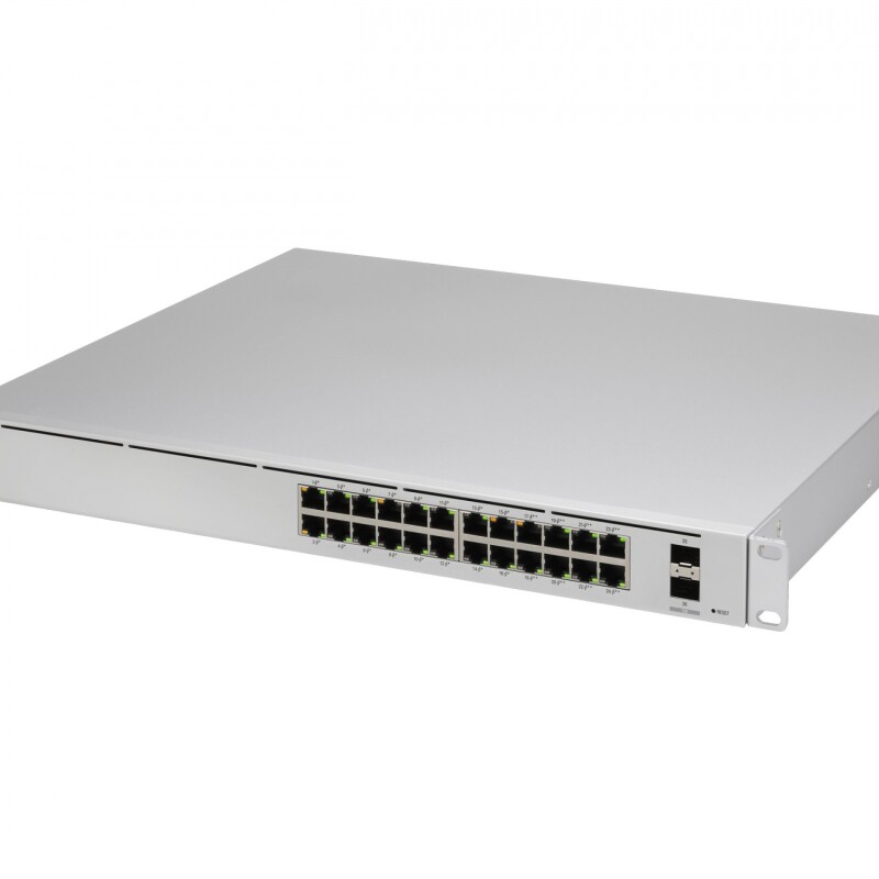 Ubiquiti UniFi Switch USW-Pro-24-POE - Conmutador - Gestionado - 24 x 10/100/1000 (16 PoE+, 8 PoE++) + 2 x 10 Gigabit SFP+ (enla Ubiquiti UniFi Switch USW-Pro-24-POE - Conmutador - Gestionado - 24 x 10/100/1000 (16 PoE+, 8 PoE++) + 2 x 10 Gigabit SFP+ (enla