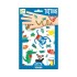 Set x50 Tatuajes removibles para niños Animales