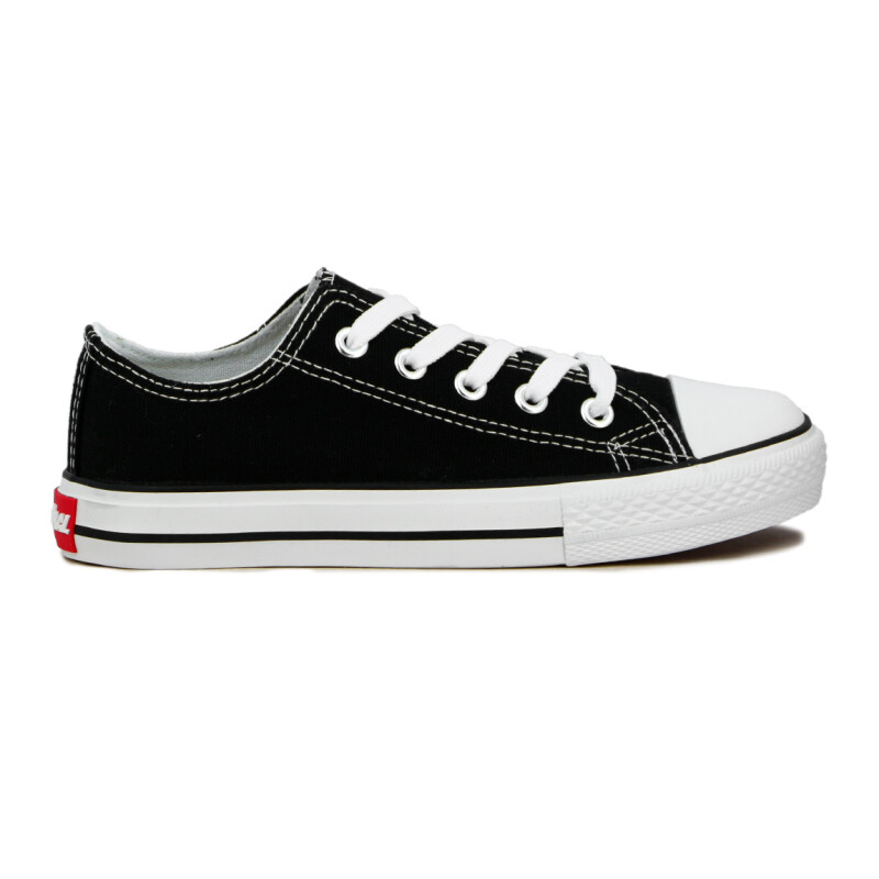 Austral Calzado Lona Casual Acordonado S/baja - D Negro