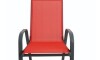 Silla de Textilina metal Terracota