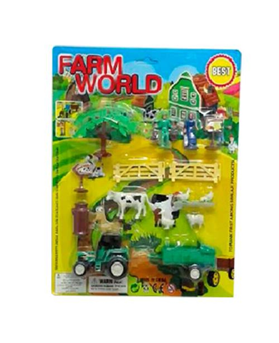 Set De Granja Chico En Blister 