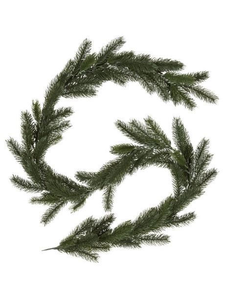 Guirnalda navideña EMBLA L180cm verde Guirnalda navideña EMBLA L180cm verde