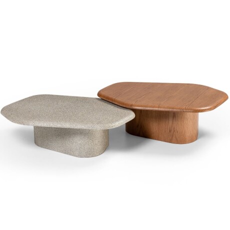 Conjunto de mesas de living Seixos Conjunto de mesas de living Seixos