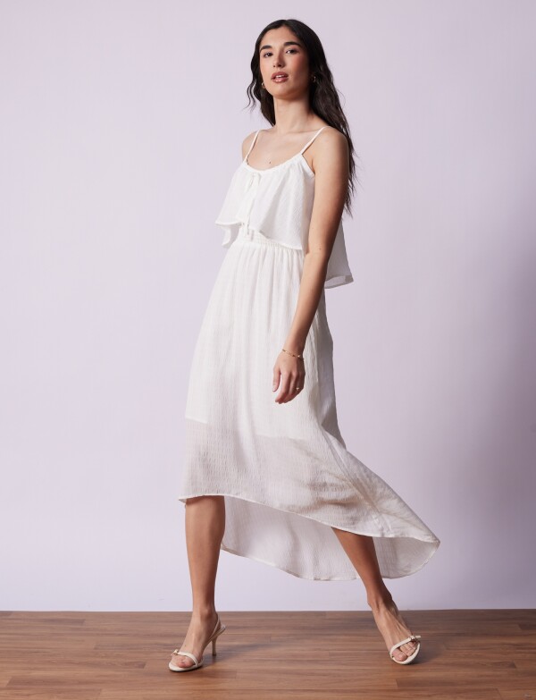 Vestido Maxi Solid CRUDO