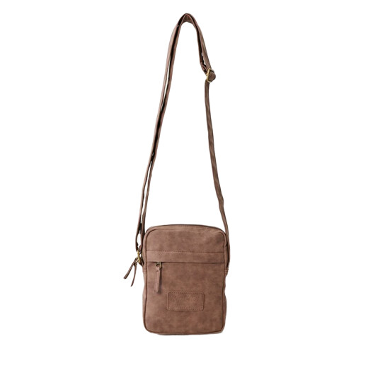 Bolso de mano Rip Curl Classic Leazard No Idea Pouch - Marrón Bolso de mano Rip Curl Classic Leazard No Idea Pouch - Marrón