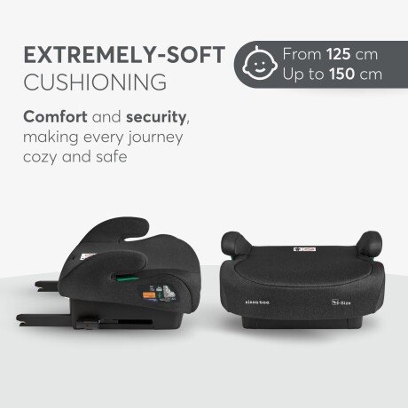 Booster alzador con Isofix 6-12años Booster alzador con Isofix 6-12años