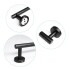 Set Accesorios De Baño Juego De 4 Piezas De Acero Inoxidable Percha Organizador Imback Color Negro Set Accesorios De Baño Juego De 4 Piezas De Acero Inoxidable Percha Organizador Imback Color Negro