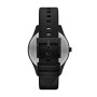 Reloj Armani Exchange Fashion Cuero Negro 0