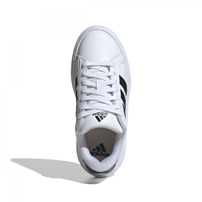 Zapatillas Grand Court Platfor de Mujer Blanco