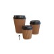 VASOS DE PAPEL ONDULADO KRAFT - 12oz - 500 UDS (VAS4006) Vasos De Papel Ondulado Kraft - 12oz - 500 Uds (vas4006)
