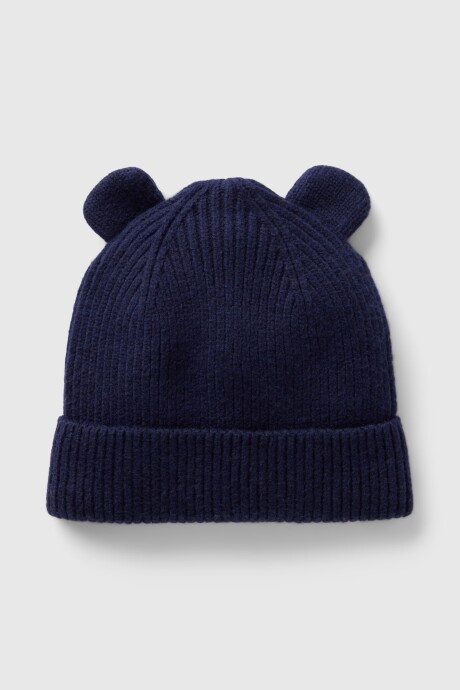 Gorro Con Orejitas Cashsoft Toddler Niño Navy Uniform