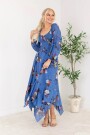 VESTIDO MAXI MORNING GLORY Azul