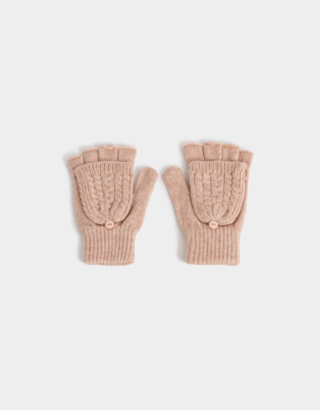 Guantes Varios Clasico Guantes Con Tapita Farmland - Rosa Viejo