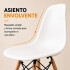 Silla Comedor X6 Combohome Eames Reforzada Premium Nórdica Blanco 1