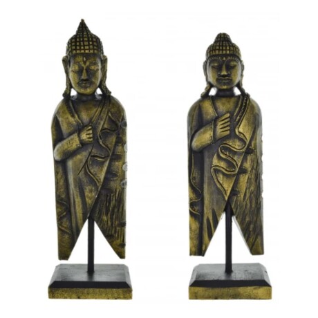 Buda de madera tipo Bali 45cm con base Buda de madera tipo Bali 45cm con base
