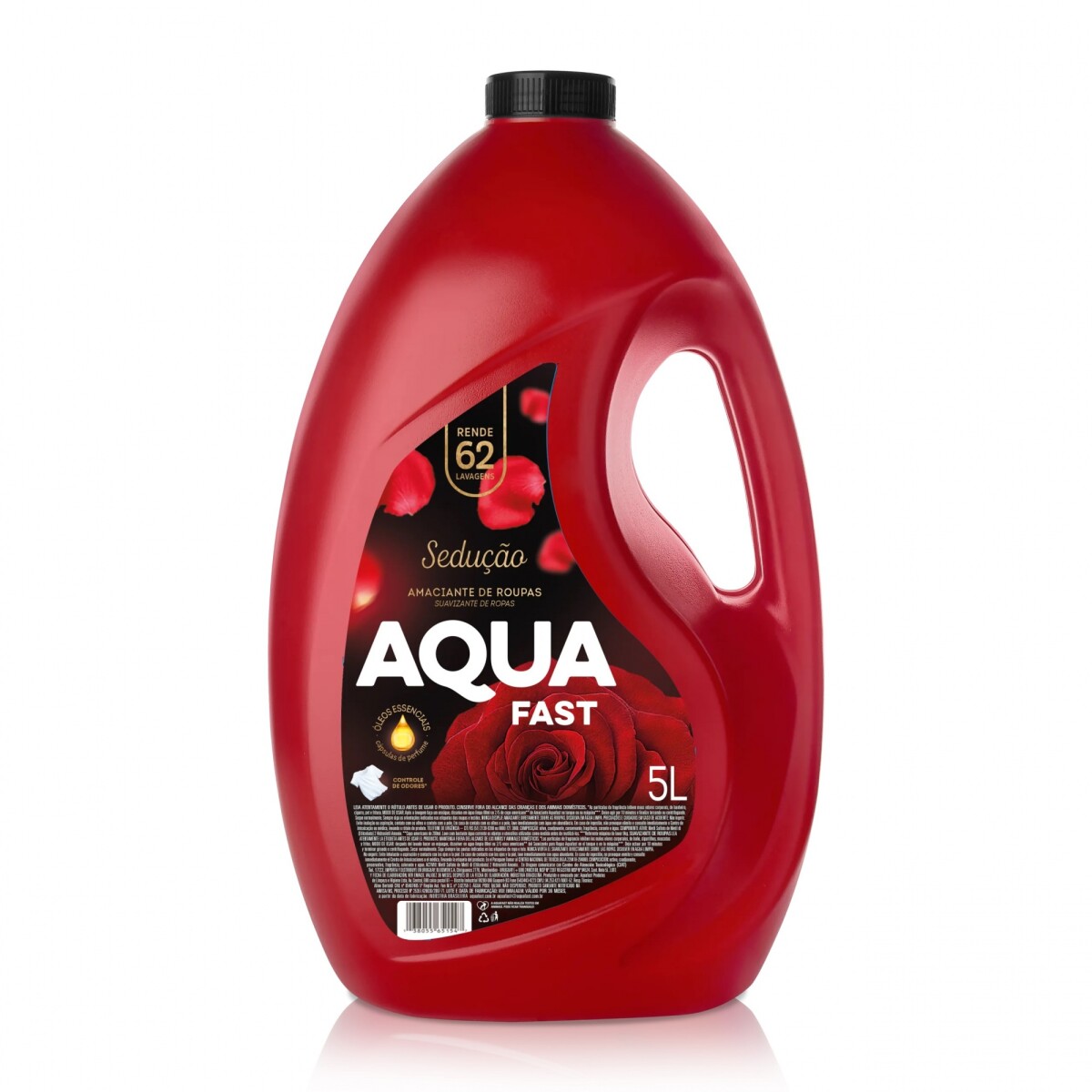 Suavizante Rojo Aquafast 5L Seducción 