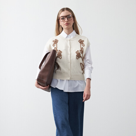 CHALECO NICOLASA Crudo