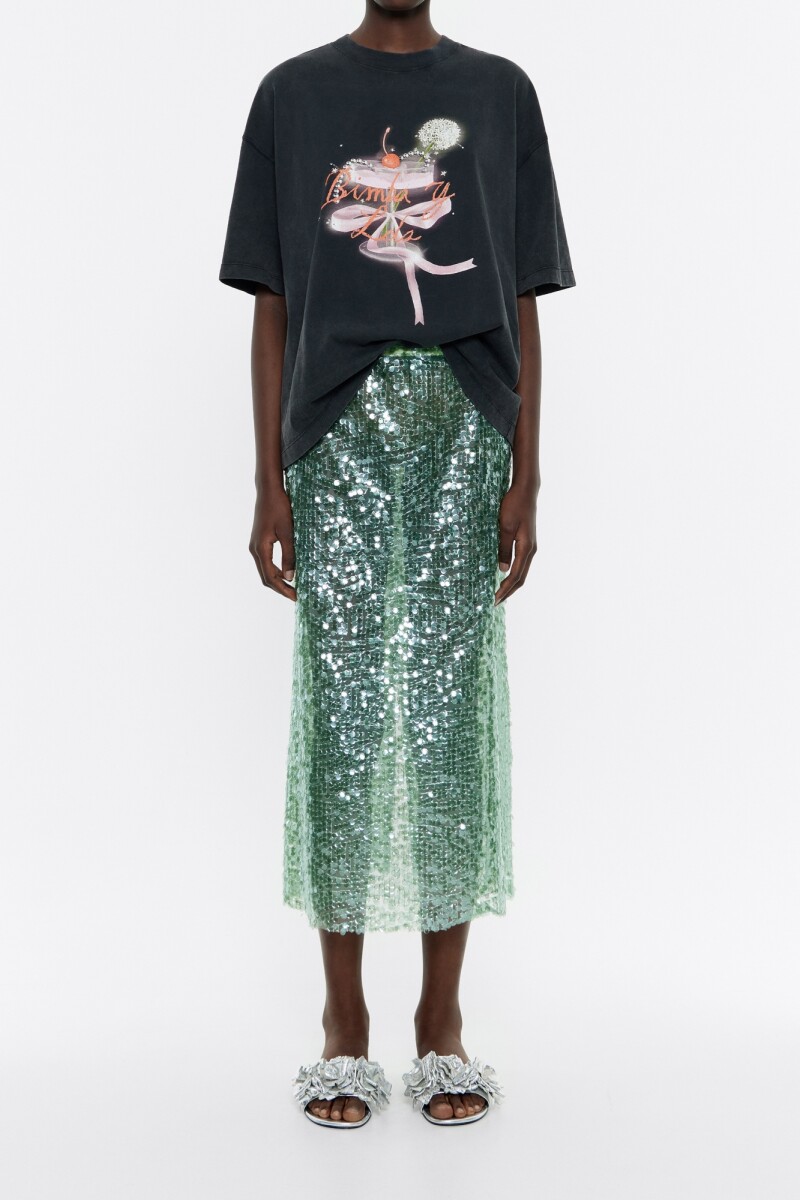 FALDA MUJER Verde