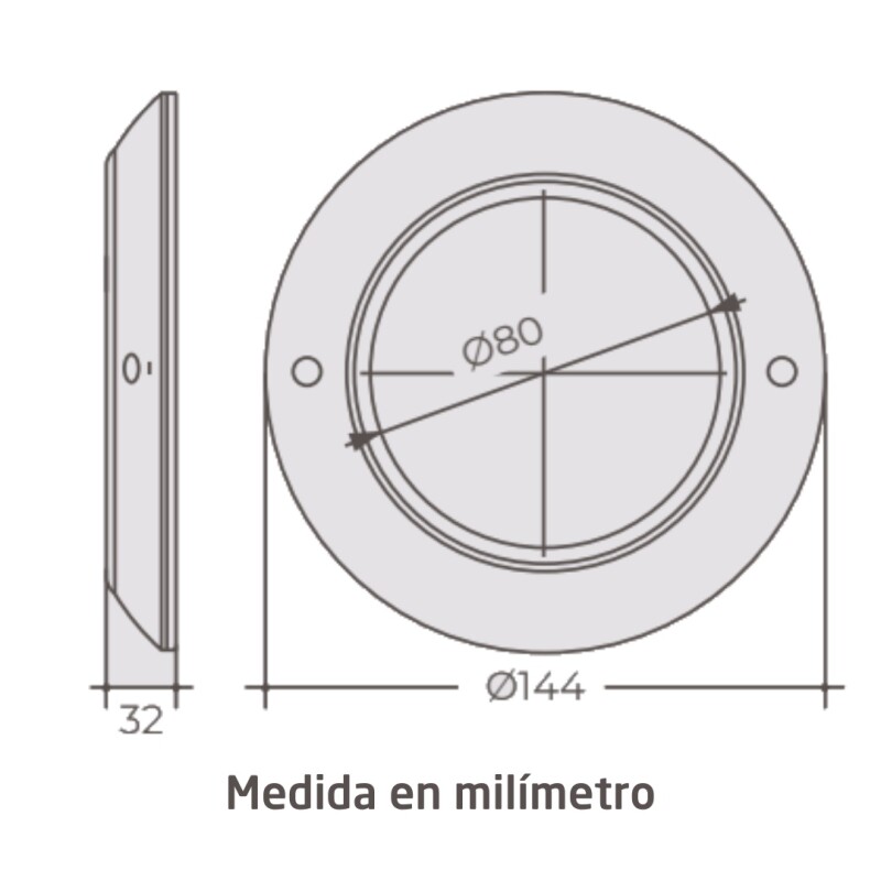 LUMINARIA SUBACUATICA ADO BLANCO 9W BL CALIDO 12V LUMINARIA SUBACUATICA ADO BLANCO 9W BL CALIDO 12V
