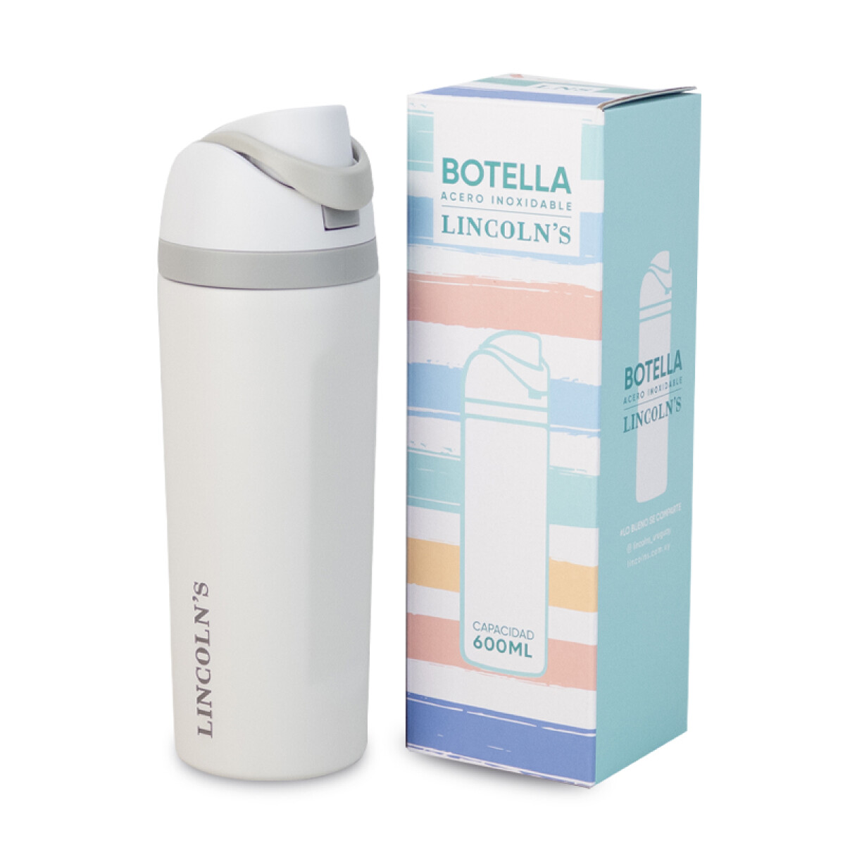 BOTELLA AMAZONA - BLANCO 