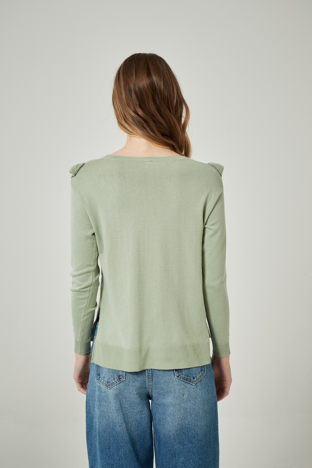 Sweater Giocopo Verde Palido