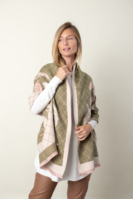 PASHMINA ANNIA Verde seco