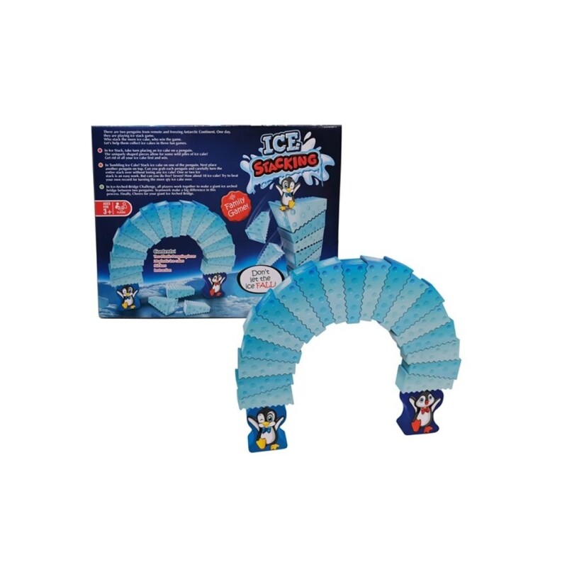 JUEGO MESA TORRE DE EQUILIBRIO PINGUINO JUEGO MESA TORRE DE EQUILIBRIO PINGUINO