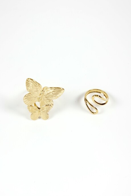 Anillo Bosa, Set X2 Color Unico