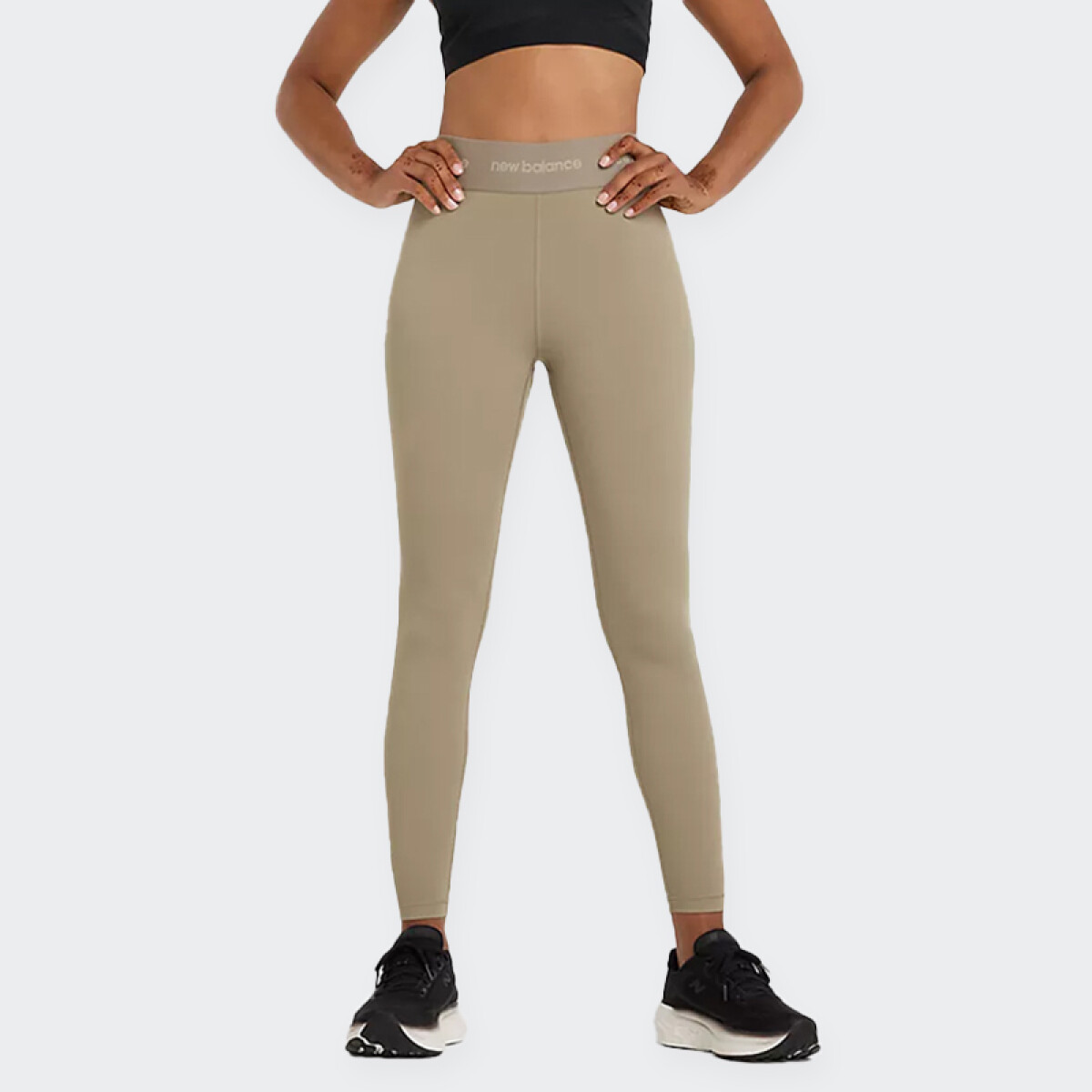 Calza New Balance Rise Sport Legging 25 - Gris 