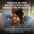 Tratamiento Gorra Dolor De Cabeza Migraña Silicona Cuello Variante Color Negro