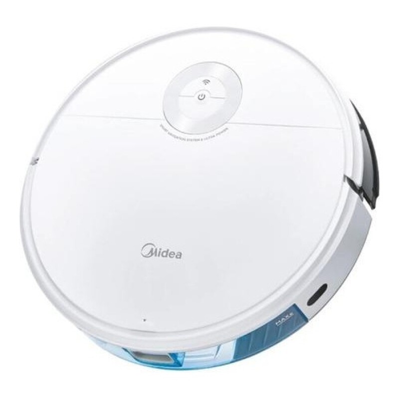 Aspiradora trapeadora Robot Midea Wifi + App celular Blanco
