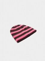 Gorro De Rayas Con Dobladillo multicolor