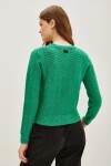 Sweater Vernet Sequins Verde