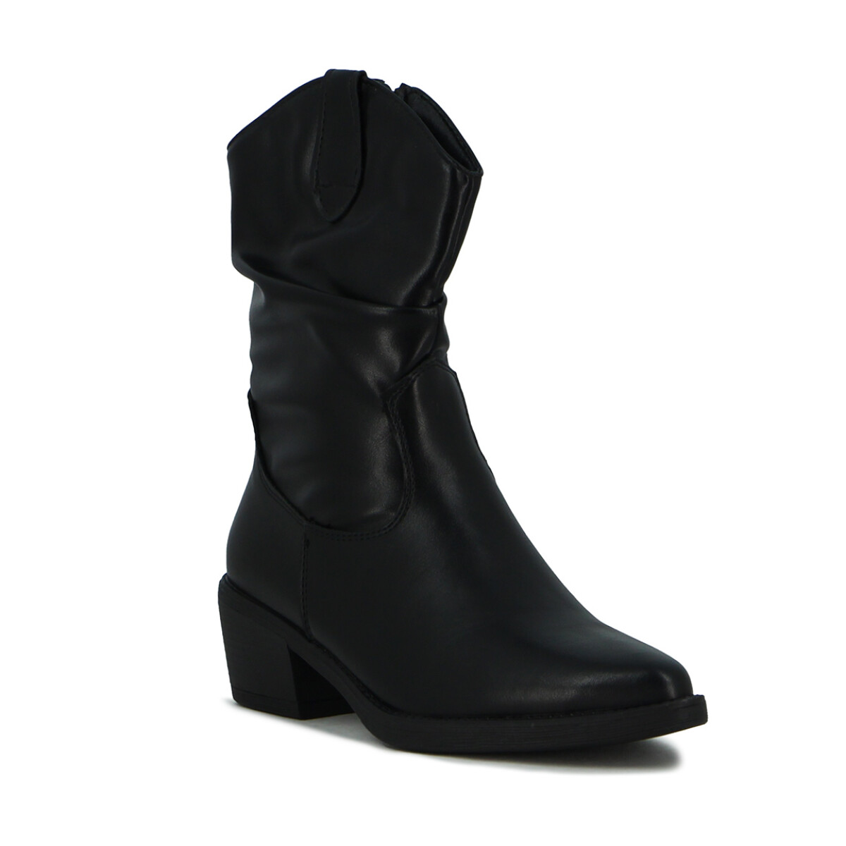 Bota Tejana Mujer Darkness - Negro 