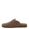 Sandalias de Mujer Freeway Zueco Casual 1 Hebilla Taupe