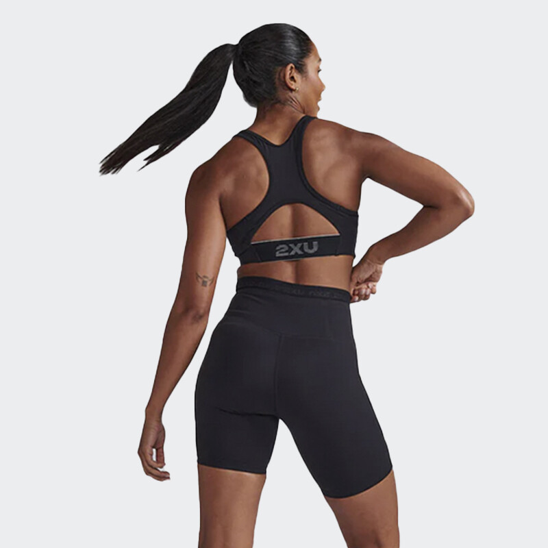 Short 2XU Form Stash Hi-Rise Bike Short Negro