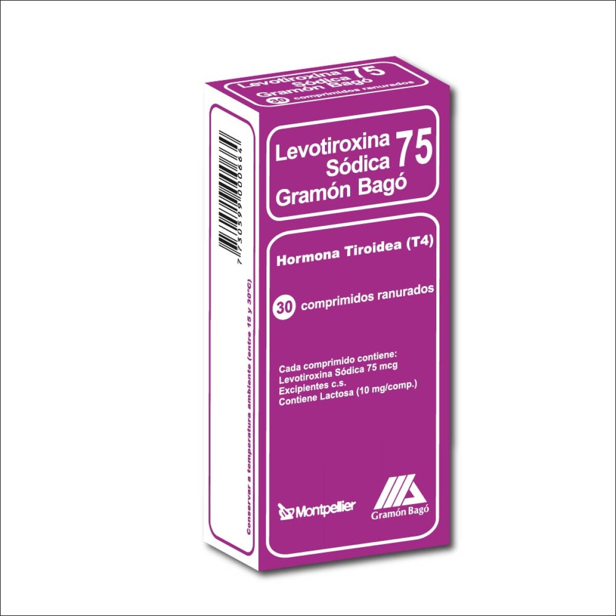 Levo 75 Gramon 30comp 30 COM 