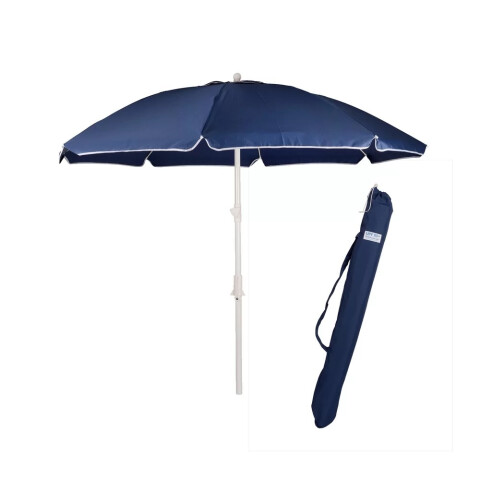 SOMBRILLA DE PLAYA CON ROSCA ZAKA 2.2 MTS SOMBRILLA DE PLAYA CON ROSCA ZAKA 2.2 MTS
