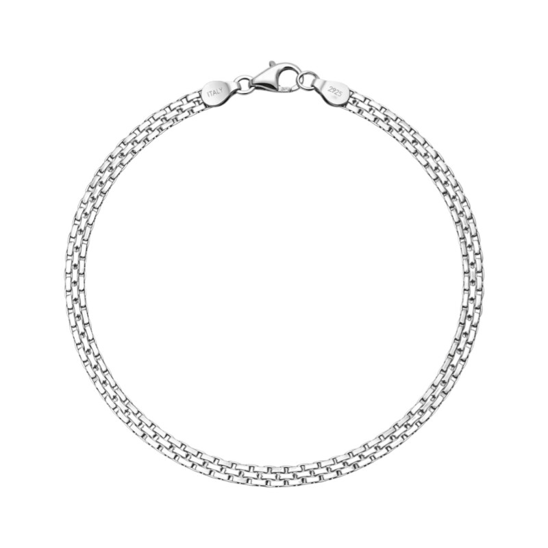 Pulsera bismark - Plata 925 - sin piedra - PU3886 sinpiedra