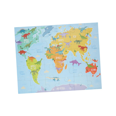 Puzzle Dinosaurios del mundo Sc